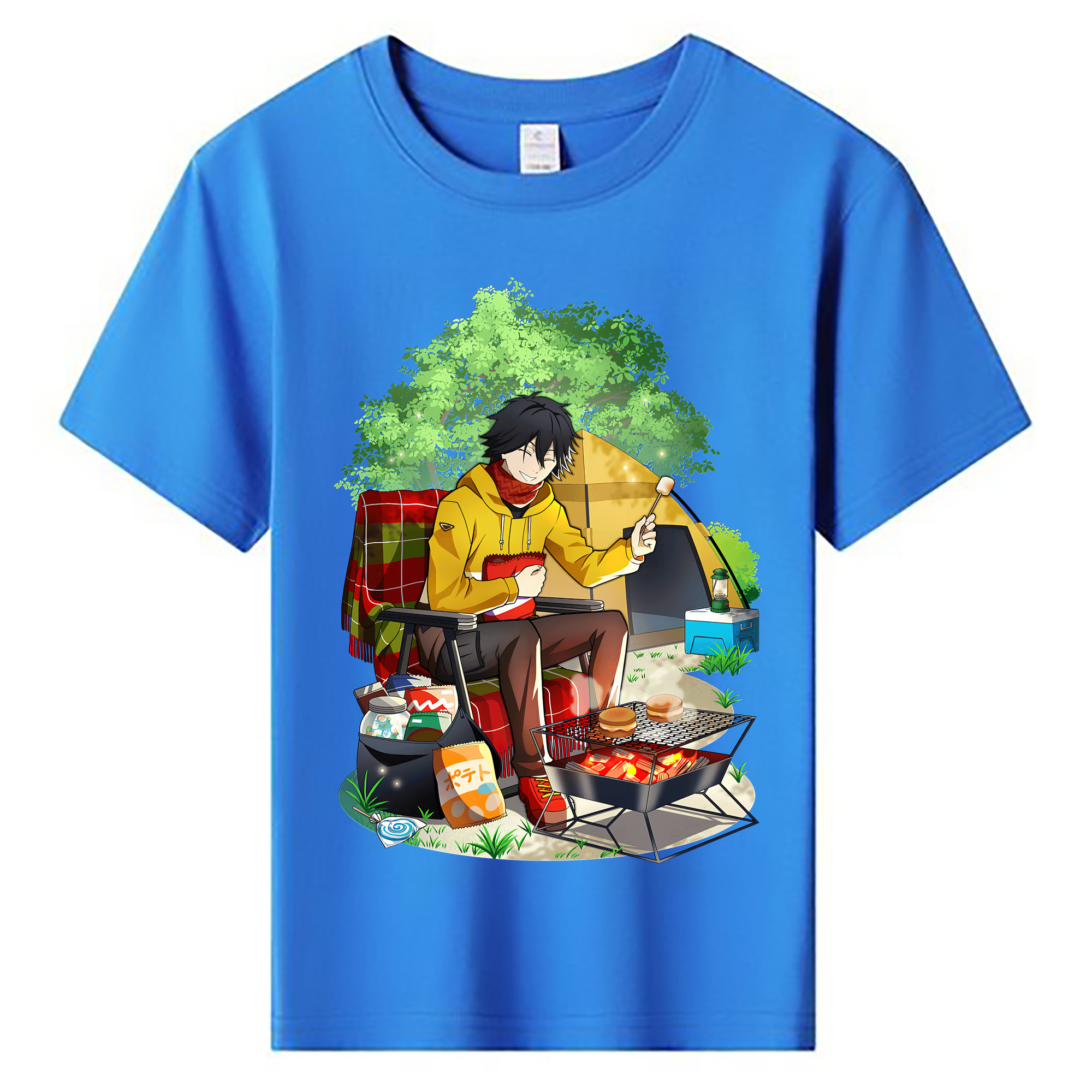 （画像用） 文豪ストレイドッグス Bungo Stray Dogs 綿100％キッズTシャツ（フロントプリント）